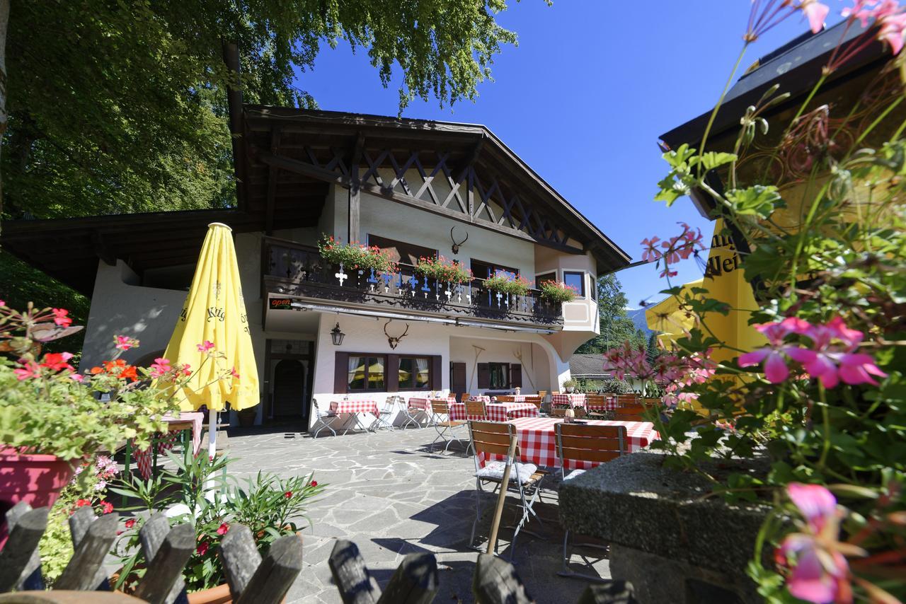 Gunglstubn Otel Grainau Dış mekan fotoğraf
